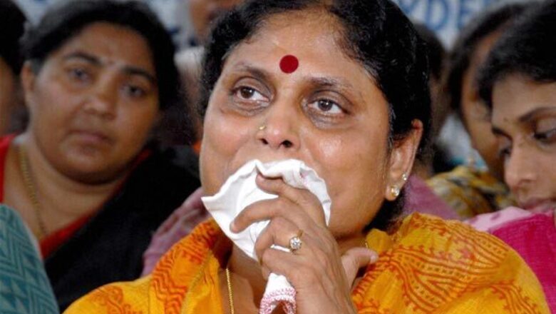 Cong MP blames Vijayamma's 'tears' for Andhra debacle