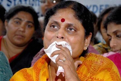 Cong MP blames Vijayamma's 'tears' for Andhra debacle