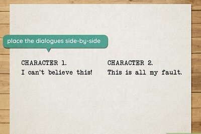 How to Write Two Characters Talking at Once