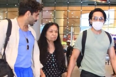 Ayushmann Khurrana And Aparshakti Bring Mother To Mumbai After Father's Death