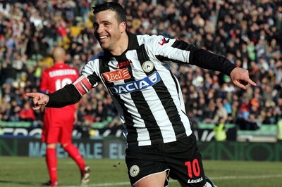 Udinese beat 10-man Inter 3-0 in Serie A