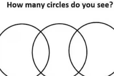 Can You Count The Total Circles In This Optical Illusion? No Hints