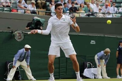 Milos Raonic lines up Wimbledon semi-final with Federer