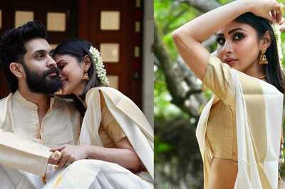 Mouni Roy, Husband Suraj Nambiar Paint The Town Red With Their Twinning Game