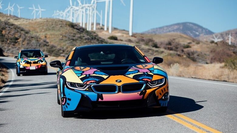 BMW i8 and i3 Gets Exclusive Paint Job for Coachella Valley Music and Arts Festival 2018 [Video]