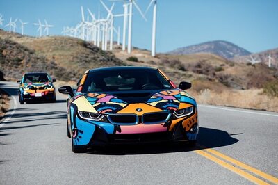 BMW i8 and i3 Gets Exclusive Paint Job for Coachella Valley Music and Arts Festival 2018 [Video]