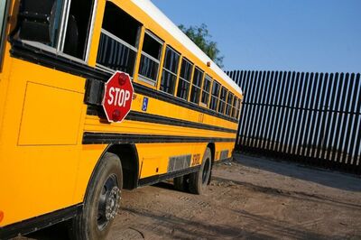 Angry Villagers Throw Stones at School Bus After it Crushes Goat, Students Injured