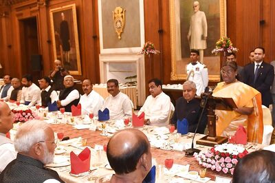 President Murmu Hosts Dinner For PM Modi, Outgoing Council Of Ministers