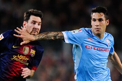 Barca beat Celta 3-1 to mark their best start in La Liga