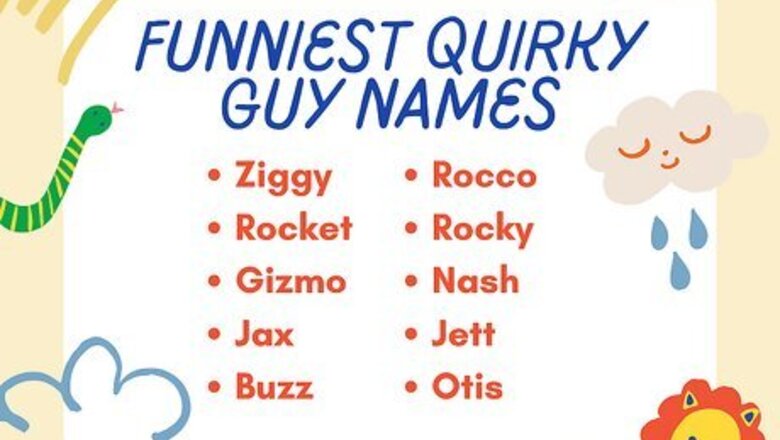 320+ Hysterical, Creative & Goofy Boy Names