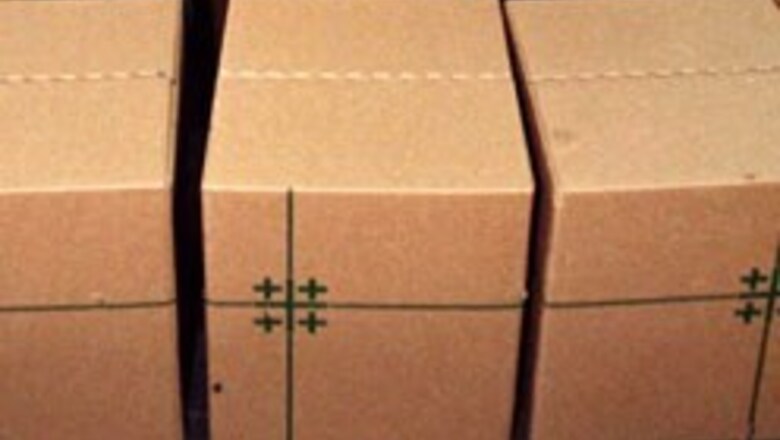 Man wears cardboard box to court