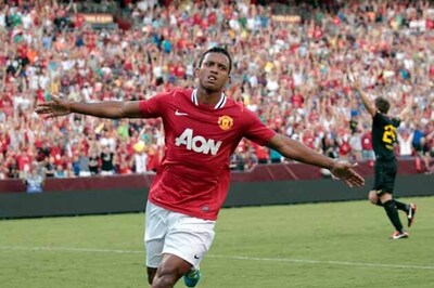 Manchester United's Nani out of Aston Villa match
