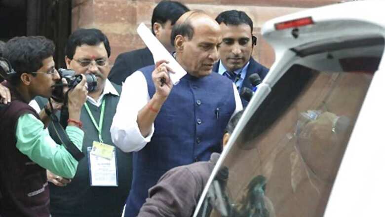Go After Instigators of Violence in Kashmir: Rajnath to Forces