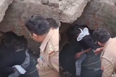 Watch: Drunk Man, Stuck Inside Drain Pipe, Rescued By Locals And Noida Police
