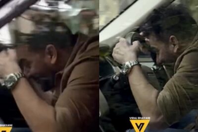 Arbaaz Khan AVOIDS Paps, Hides Behind The Wheels in First Appearance With 2nd Wife Shura Khan; Watch