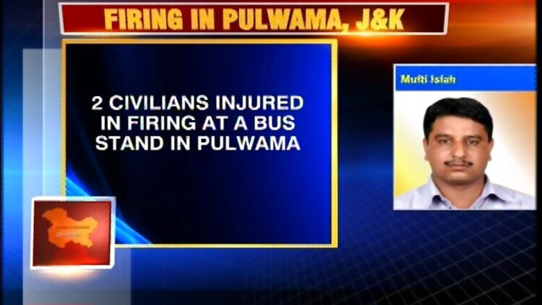 Two injured in police firing in Pulwama