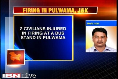 Two injured in police firing in Pulwama