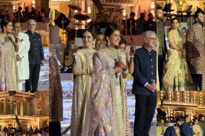 The Ambani Family Exude Traditional Allure at Anant Ambani and Radhika Merchant’s reception