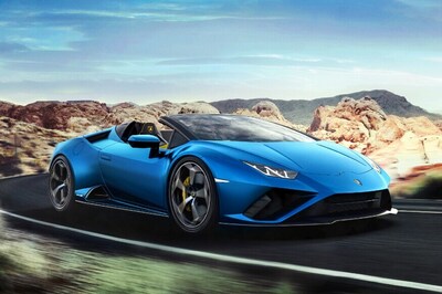 Lamborghini Huracan EVO Spyder RWD With 324 Kmph Top Speed Unveiled, 0-100 in 3.5 Sec
