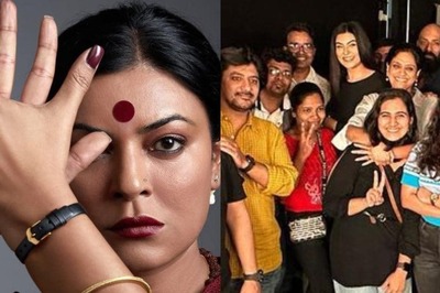 Sushmita Sen Blows a Kiss and Says 'Good Job' As She Wraps Up Taali Dubbing; Watch