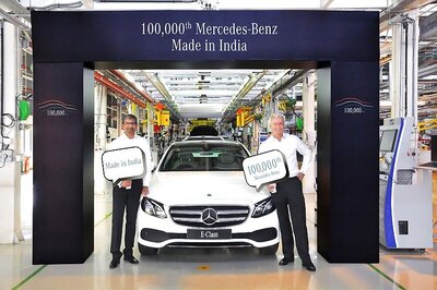 Mercedes-Benz Rolls-Out 100,000th Made-in-India Car from Pune Facility
