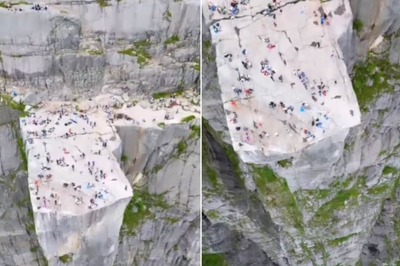 Watch: This Norwegian Tourist Destination Atop 10,000-Year-Old Rock Is a Delight