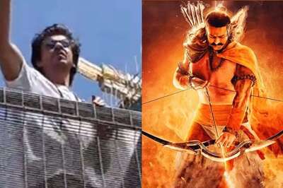 Shah Rukh Khan Greets Fans On Eid 2023 With Flying Kisses; Adipurush Makers Unveil Prabhas New Poster