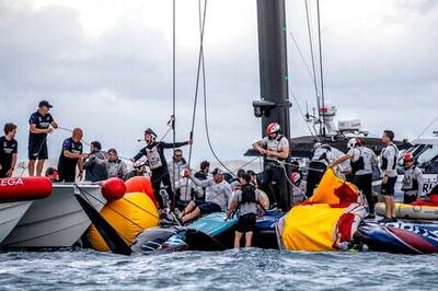 American Magic Relaunches Patriot After Rapid Repairs In NZ