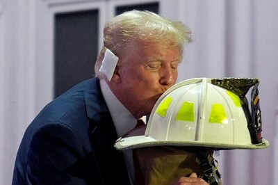 Trump Honours Hero Fire Chief Who Died In Rally Shooting After Ending Up In Front Row By Quirk Of Fate | WATCH