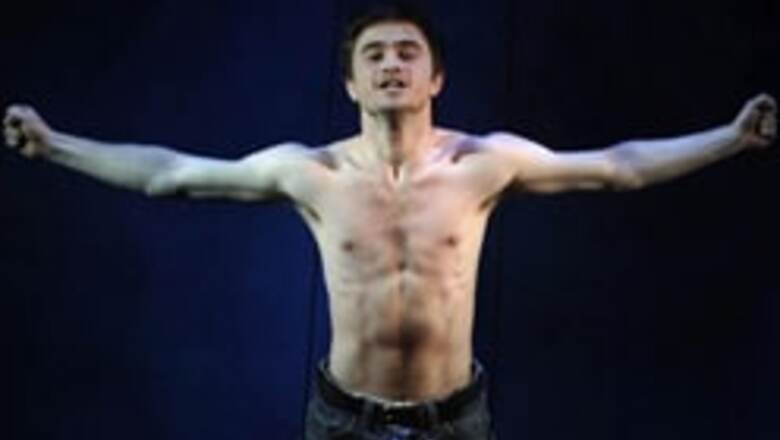 Harry Potter grows up, goes nude