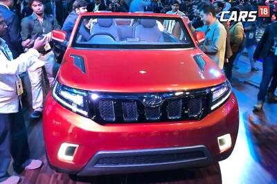 Mahindra TUV Stinger Concept Convertible SUV First Look at Auto Expo 2018