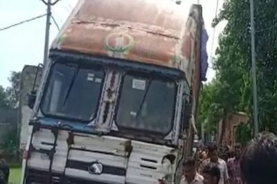 Driver Dies As Truck Comes in Contact With High Tension Wire in Haryana