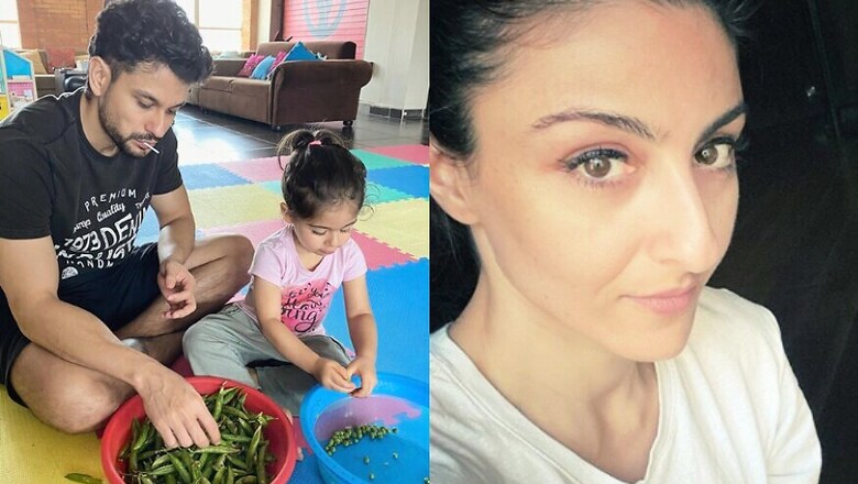 Kunal Kemmu, Inaaya Help Soha Ali Khan In Household Work, See Pic