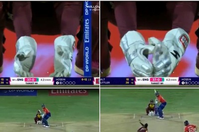 T20 World Cup: Nicolas Pooran Takes a Leaf Out of Baseball; Makes Hand Signals to Guide Bowler Akeal Hosein vs England