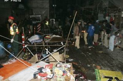 Bombings in two Pakistan cities kill 46 people