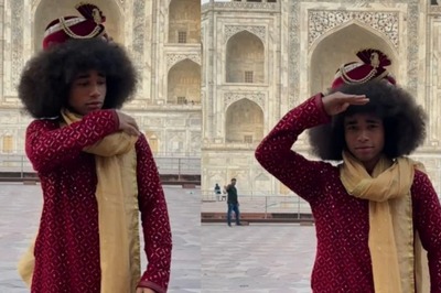 Watch: German Influencer Dancing To Jind Kadh Ke  At Taj Mahal Is A Whole Mood