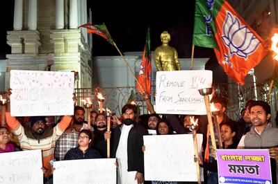 All Eyes on Sandeshkhali as Governor Bose, BJP MLAs Set to Visit Violence-Hit Region