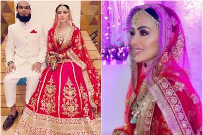 Newlywed Sana Khan Shares Pics from Her Marriage