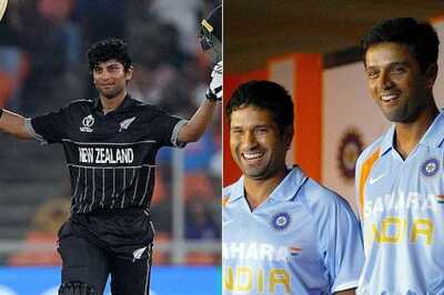 New Zealand Opener Rachin Ravindra Has a Rahul Dravid, Sachin Tendulkar Connection | WATCH