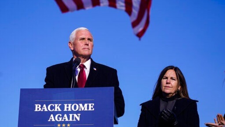 Former VP Pence Opens Transition Office In Northern Virginia