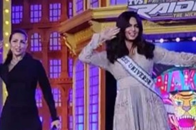 Miss Universe 2021 Harnaaz Kaur Sandhu Recreates Chaiyya Chaiyya Hookstep With OG Malaika Arora, Watch