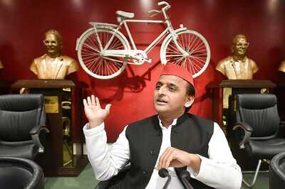 SP Candidates File Nomination for UP Legislative Council Polls