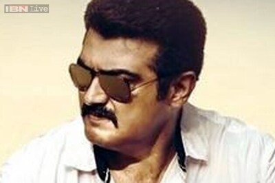 'Yennai Arindhaal' first look: Ajith sports a handlebar moustache; rides a motorcycle