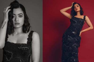 Rashmika Mandanna’s Black Sequin Gown Is Just Perfect For A Cocktail Party