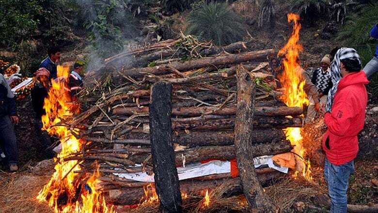Maharashtra Jawan Martyred in J-K Cremated on Son's 1st Birthday