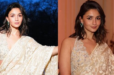 Alia Bhatt Steals The Show In A Vintage 30 Year Old Abu Jani Sandeep Khosla Saree, See Pics