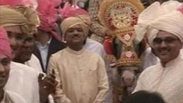 Big bash marks Mah CM son's marriage