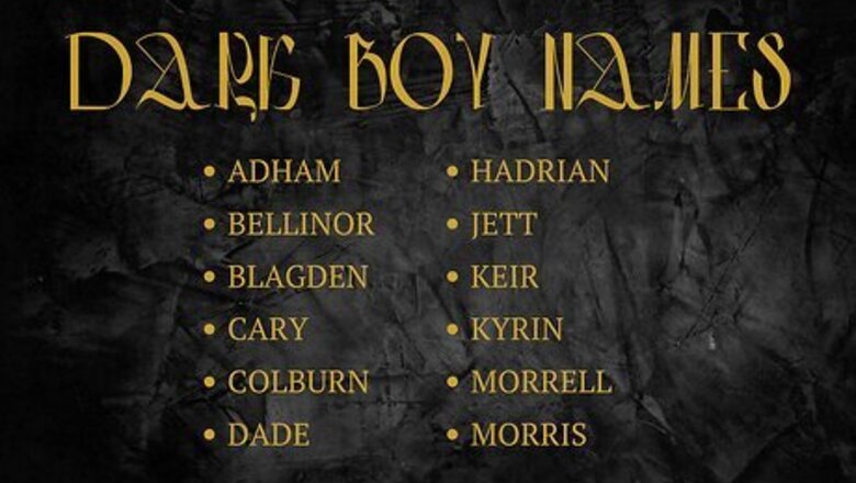 75 Dark, Gothic, & Witchy Names for Boys