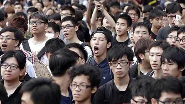 'Democracy dogs' add bite to Hong Kong protests