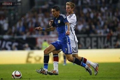 Di Maria dazzles as Argentina crush World Champions Germany